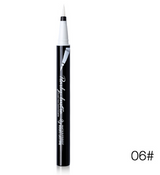 Music Flower 6 Colors Glitter Eyeliner Pencil Liquid Eye Makeup Set Waterproof Long-lasting Black Eye Liner Pen - V.I.P Digital Presence