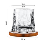 Hand drawn rotating glass cups multiple multi-purpose whiskey glasses rotating glass cups - V.I.P Digital Presence