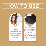 Hair Wax Wand, Hair Styling, Anti-Frizz, Hair Care Natural Shine Solid Styling Portable Hair Wax - V.I.P Digital Presence