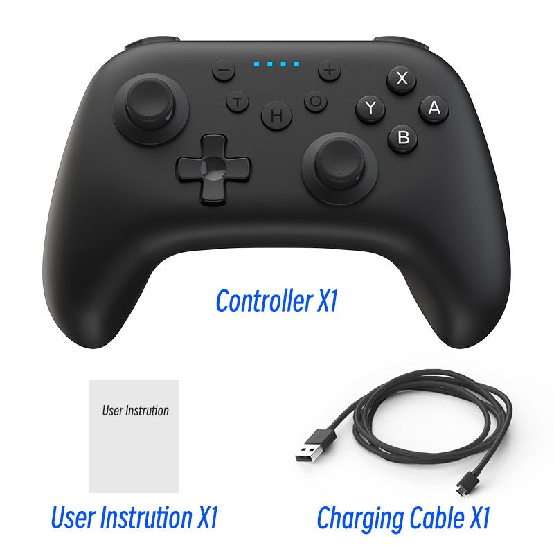 Suitable for Switch/site/OLED wireless Bluetooth game controller T30 six axis wake-up NFC - V.I.P Digital Presence