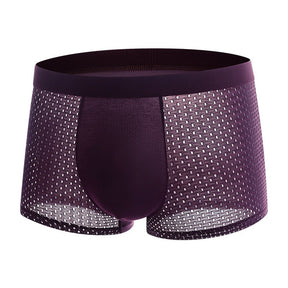 Mesh ice silk mesh underwear for men's square angle underwear - V.I.P Digital Presence