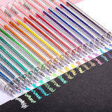 Drawing Doodling Scrapbook Journaling fluorescent Sparkle Gel Pen Neon Glitter Pens Fine Tip Art Markers Glittering Pen Set - V.I.P Digital Presence