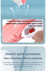 Electric Induction Water Gun Summer Outdoor Toys Automatic Pumping Gun Beach Swimming Pool Water Fight Children's Toy Gifts - V.I.P Digital Presence