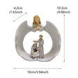 Nordic Creative Angel Family Sculpture Decoration Home Living Room Bookcase Decoration Crafts Resin Statue Ornament - V.I.P Digital Presence
