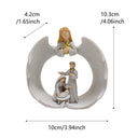 Nordic Creative Angel Family Sculpture Decoration Home Living Room Bookcase Decoration Crafts Resin Statue Ornament - V.I.P Digital Presence