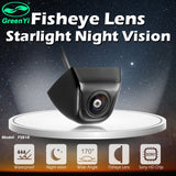 GreenYi 170 Degree Fish Eye Lens Starlight Night Vision Vehicle Rear / Front View Camera low-light level 15m visible Car Camera - V.I.P Digital Presence