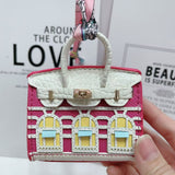 Small house bag mini window pendant headphone bag lipstick car key backpack backpack decoration - V.I.P Digital Presence