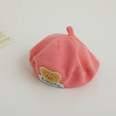 Children Spring and Autumn Beret Baby Cute Bear Hat Korean Version Male and Female Baby Corduroy Painter Hat - V.I.P Digital Presence