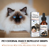 Pet Extracorporeal Insect Repellent Drops, Cats And Dogs Clean To Remove Ticks And Fleas Drops - V.I.P Digital Presence