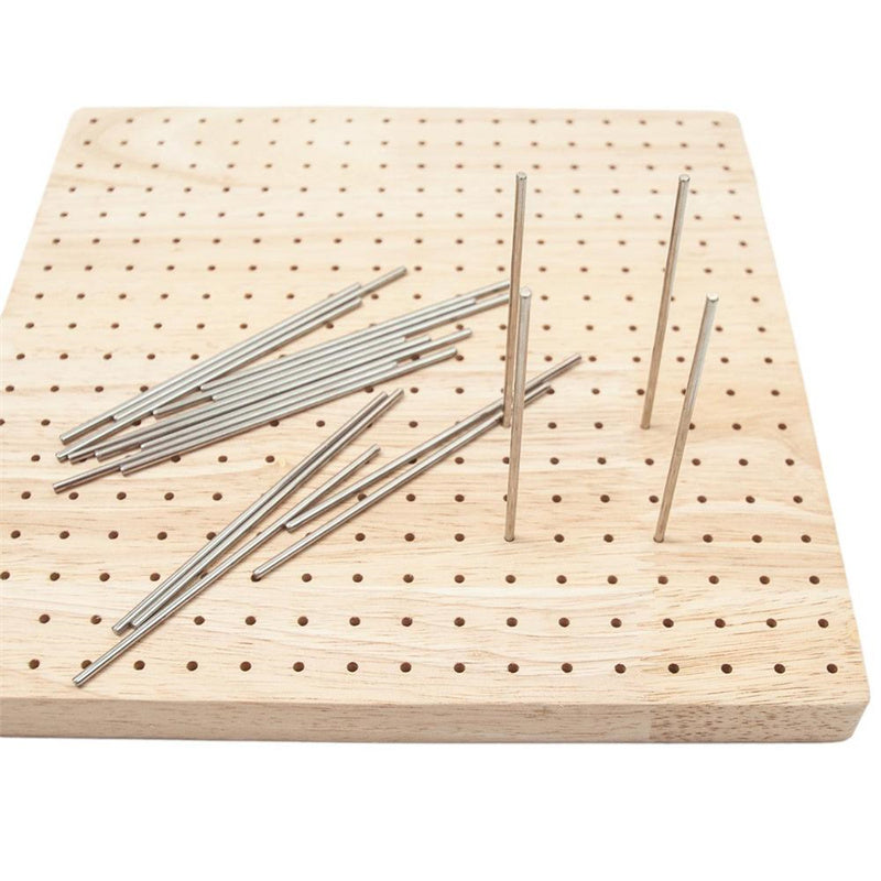 Wooden blocking board Manual wool grid board With 324 Small Holes For Setting Sewing - V.I.P Digital Presence