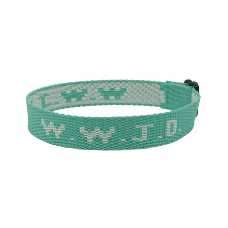 Alphabet Jacquard Printed Wrist Strap Bracelet Strap Unisex WWJD Bracelet Adjustable Bracelet - V.I.P Digital Presence