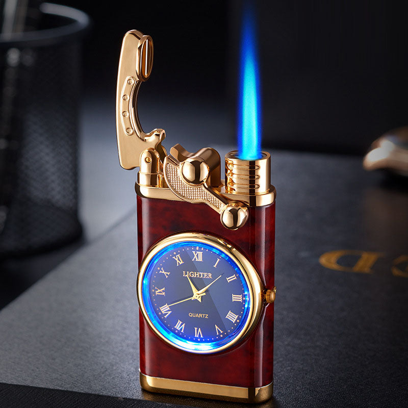 watch cigarette lighter THE C Quartz mechanism thus providing the most accurate time display LIGHT IN STYLE Multi functional electronic watch cigarette