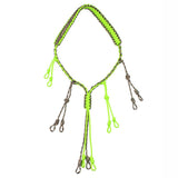 Hunting Decoy Rope Hunting Duck Call Lanyard Cord Hunter Game Whistle Lanyard Hunting Decoy Rope with 12 Adjustable Loops Rings - V.I.P Digital Presence