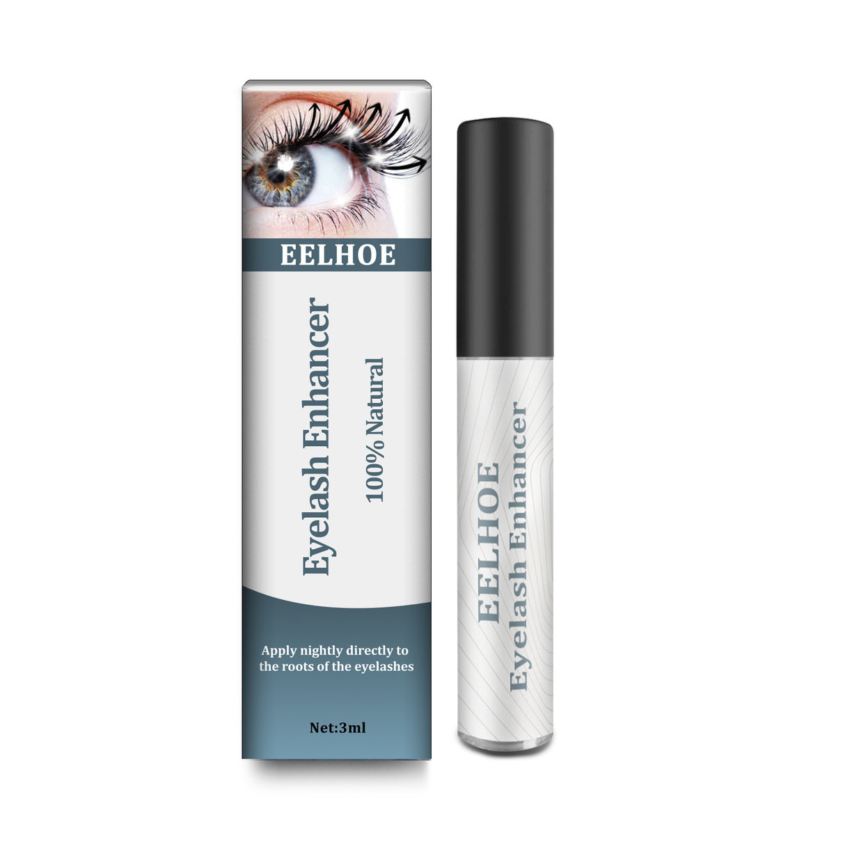 EELHOE Mascara Black Curly Lashes Eyebrows Natural Beautiful Mascara Moisturizing Traceless Slender Mascara - V.I.P Digital Presence