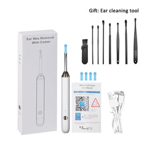 Visual Ear Spoon Cross border HD Visual Ear Picking Device Wireless WIFI Visual Ear Picking Spoon Visual Ear Picking Spoon - V.I.P Digital Presence