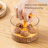 Meatball Maker Fried Meatball Presser Multi functional Household Utensil for Making Rounds Shrimp Slippery and Auxiliary Food - V.I.P Digital Presence