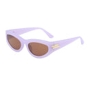 Gafas de sol con personalidad estilo punk, pequeñas y elegantes, para hombre y mujer.