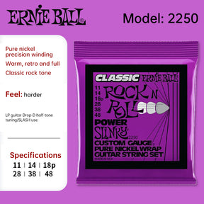EB Regular Slinky Classic pure nickel electric guitar strings, 10 - 46 gauge (P03251) - V.I.P Digital Presence