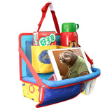 Cesta colgante universal para coche de bebé, bolsa de almacenamiento, organizador para el respaldo del asiento del coche con soporte para tableta, bolsa de almacenamiento de viaje, accesorios para cochecito 
