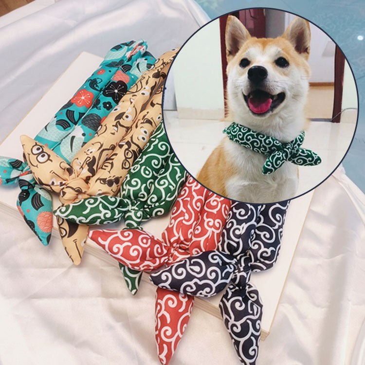 Scarf pet drool scarf cat and dog scarf holiday photo - V.I.P Digital Presence