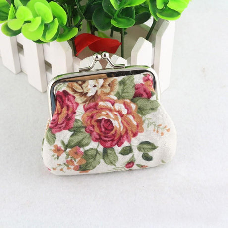 Women Coin Purse Cute Wallet Lady Retro Vintage Flower Small Wallet Hasp Purse Kawaii Bag Clutch Bag Monedero - V.I.P Digital Presence
