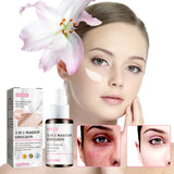 Crema 3 en 1 sin maquillaje Bare Base No Fake White, hidratante, correctora e iluminadora.