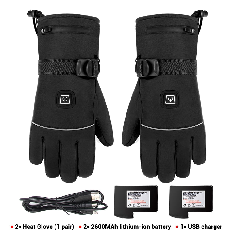 HEROBIKER Motorcycle Gloves Waterproof Heated Guantes Moto Touch Screen Battery Powered Motorbike Racing Riding Gloves Winter## - V.I.P Digital Presence