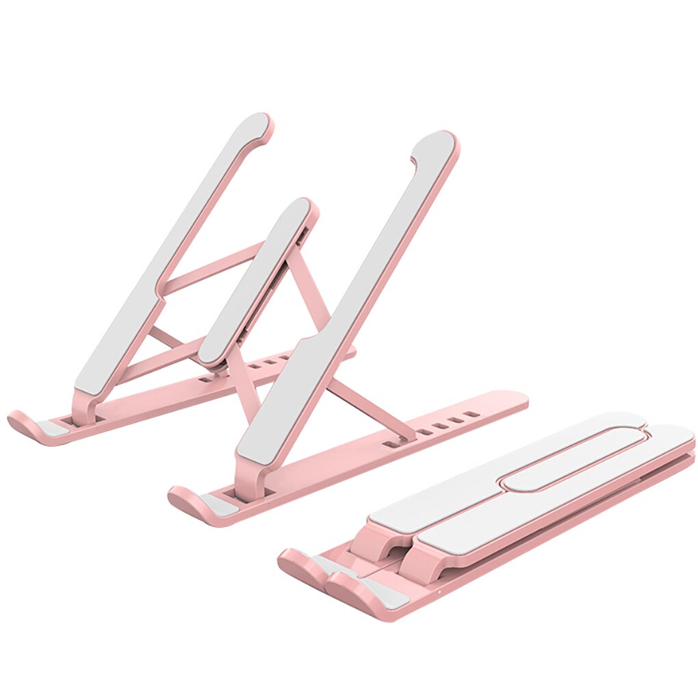 Portable Laptop Stand Foldable Height Adjustable Support Base Computer Cooling Stand Hollow Design Laptop Holder - V.I.P Digital Presence