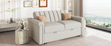 U_STYLE Convertible Soft Cushion Sofa Pull Bed ,for Two People to Sit On - V.I.P Digital Presence