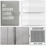 100 Day Challenge Loose leaf Notebook Couple's Savings Notebook Money Saving Envelope Budget Savings Notebook Notepad - V.I.P Digital Presence