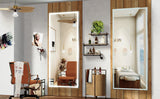72X32 inch large LED bathroom mirror wall mounted mirror with 3 color modes, aluminum frame wall mounted light, full body mirror - V.I.P Digital Presence