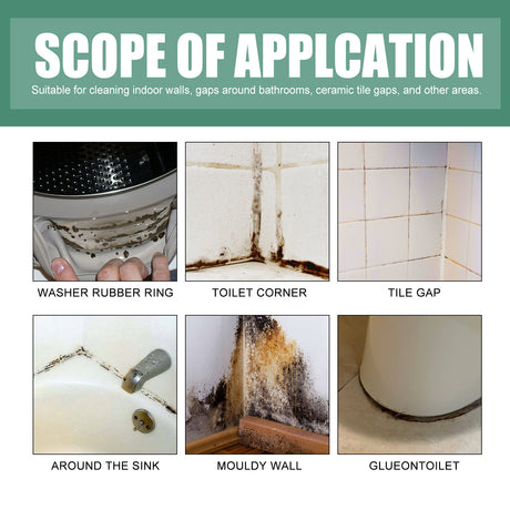 Wall Mold Remover, Furniture Tile Floor Wall Remove Mold And Prevent Mildew Cleanser - V.I.P Digital Presence