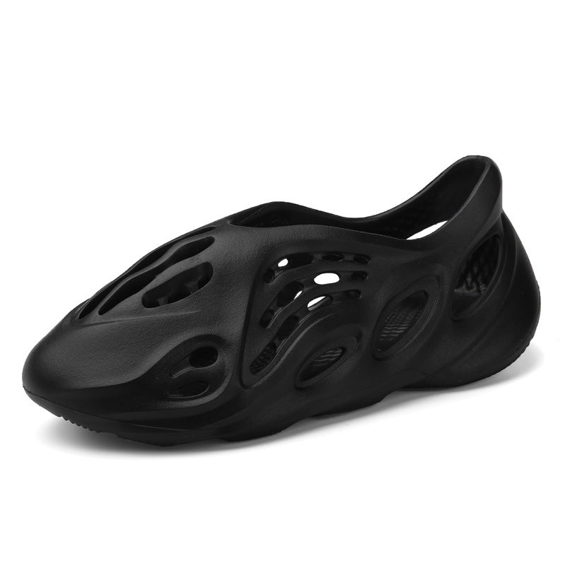 Zapatos de playa de verano para niños y niñas, con agujeros y suela de coco.