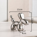 Nordic Light Luxury Creative Electroplating Balloon Dog Living Room Home TV Cabinet Tea Table Decoration Desktop Small Ornaments - V.I.P Digital Presence