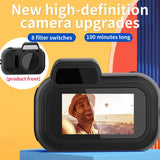 Student party retro small camera CCD high-definition can take pictures and upload mobile phone video campus with screen camera small - V.I.P Digital Presence