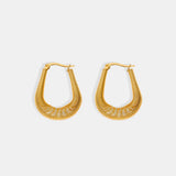 Titanium Steel U Shape Earrings - V.I.P Digital Presence