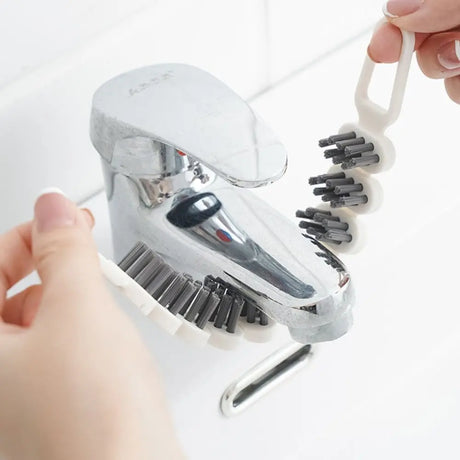 Bendable Multifunctional Cleaning Brush Creative Flexible Kitchen Faucet Brush Crevice Cleaning Brush Detail Cleaner Scrub Brush - V.I.P Digital Presence