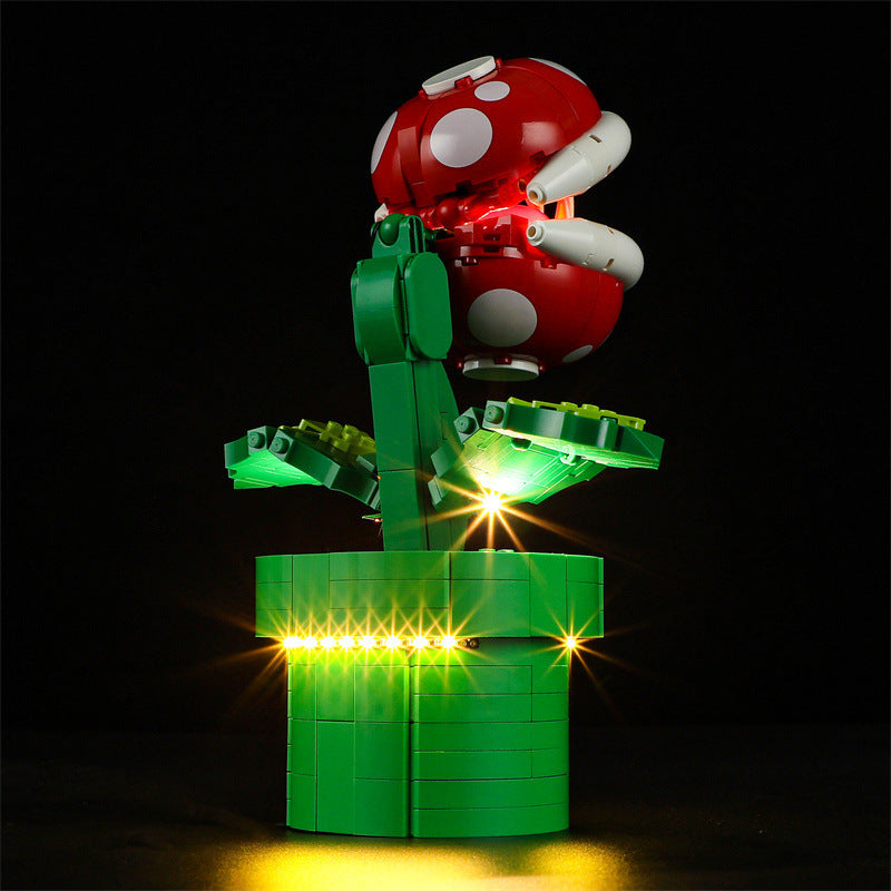 is compatible with LEGO Creative Series 71426 Swallowing Flower Building Blocks LED Lighting Fixtures - V.I.P Digital Presence