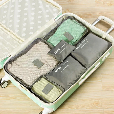 Travel storage bag 6-piece set waterproof clothing sorting bag bags Travel storage bag 6-piece set - V.I.P Digital Presence