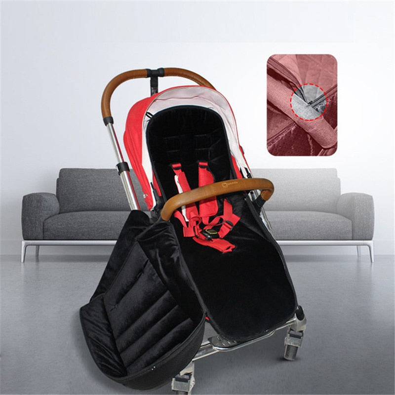 Winter Thick Sleeping Bags Warm Baby Sleepsack Envelope For Newborn Infant Windproof Stroller Cushion Footmuff  Pram - V.I.P Digital Presence
