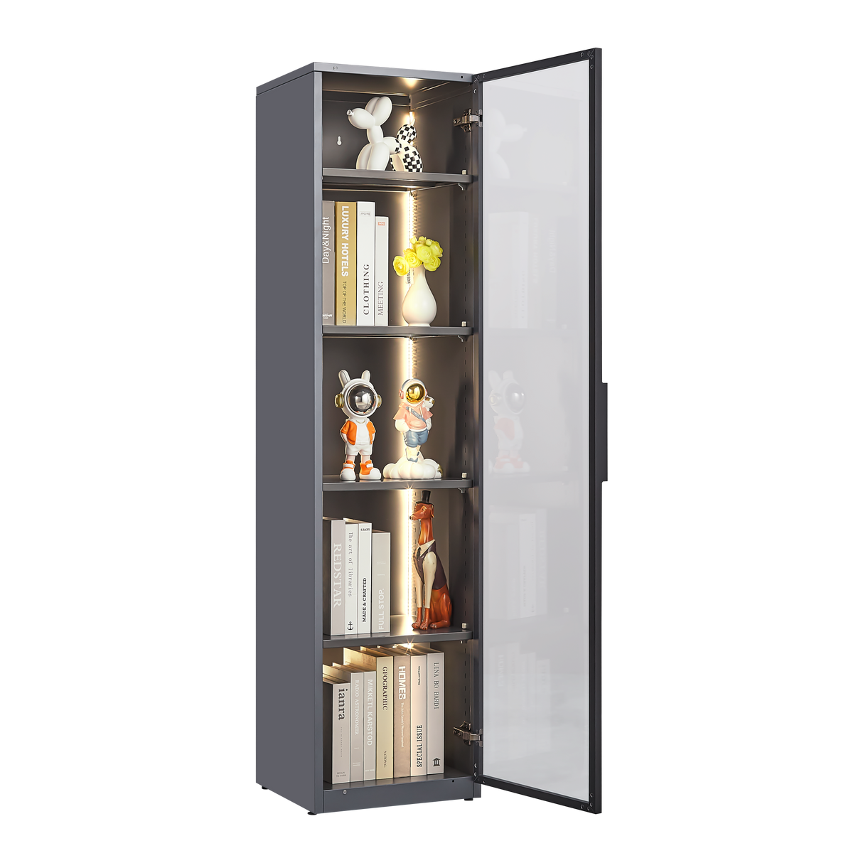 Single door display cabinet - V.I.P Digital Presence