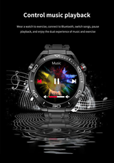 GS ultimate full touch screen smartwatch sports running Bluetooth call bracelet - V.I.P Digital Presence