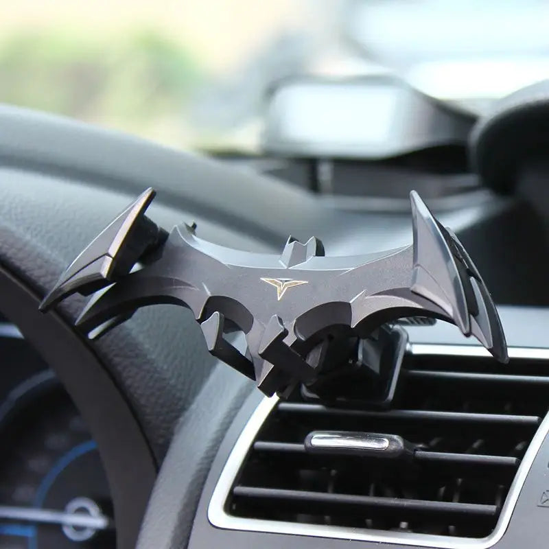 New Arrival Batman Gravity Buckle Type Car Phone Holders Air Outlet Navigation Support Frame Suitable For All 4-6.5 Inch Devices - V.I.P Digital Presence