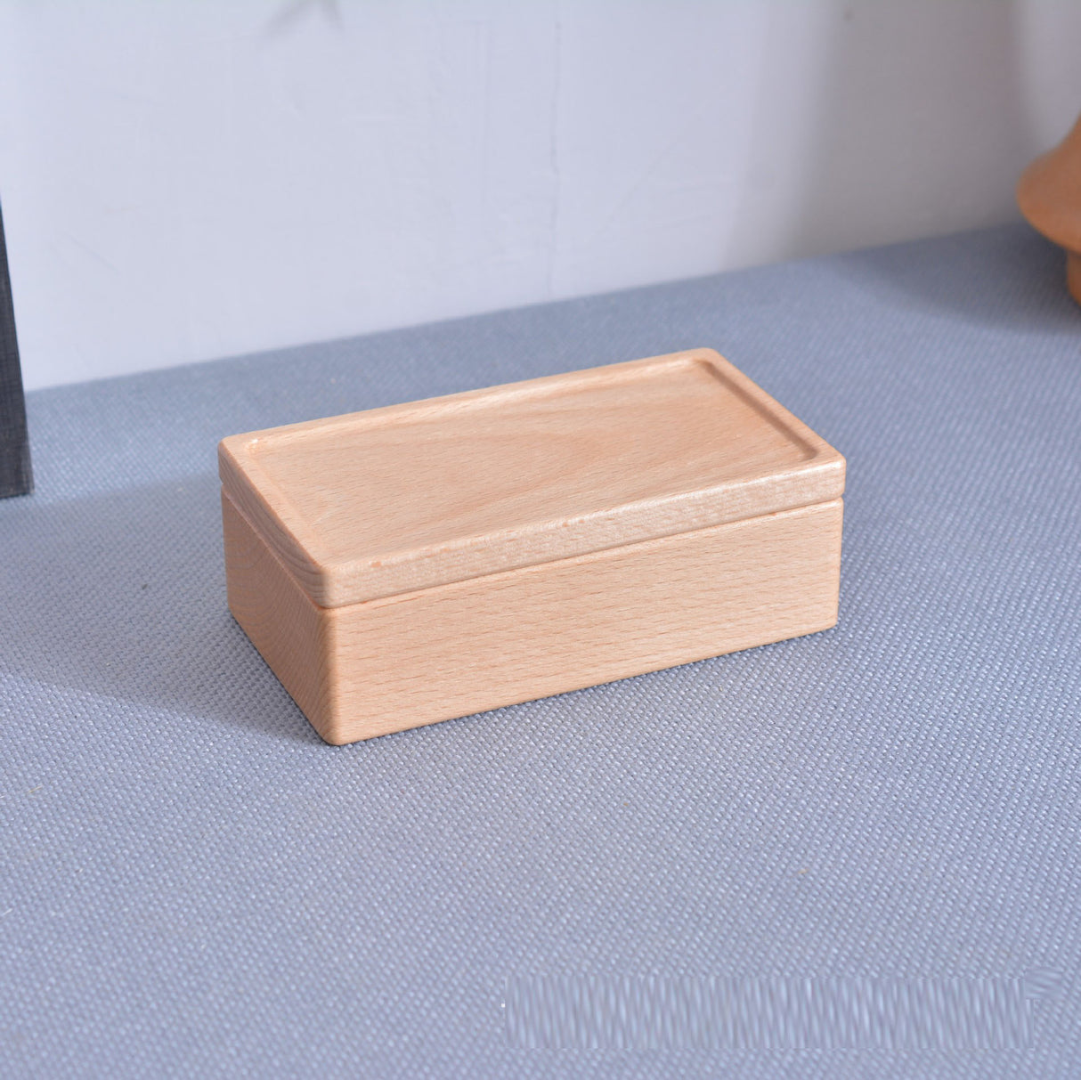 Simple multi grid solid wood jewelry box earrings necklaces rings jewelry storage box wooden jewelry box - V.I.P Digital Presence