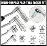 PassThru Ratchet Socket Set