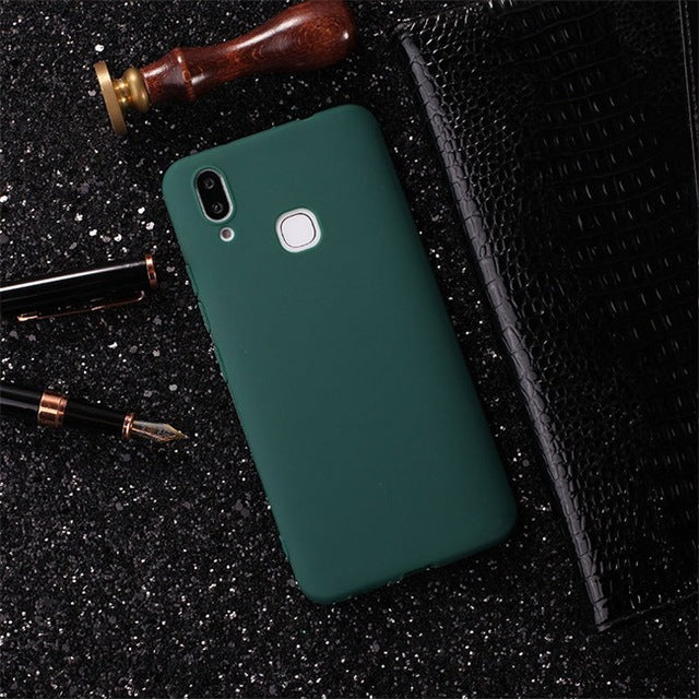 Solid Color Soft Case For Vivo X21Case Vivo Case Silicone Back Cover For Vivo X20 Coques Capa Funda - V.I.P Digital Presence