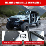 Jeep Tube Doors for Wrangler JL & Gladiator JT (2018-2024) - 4-Pc Set w/Mirrors - V.I.P Digital Presence