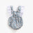 Baby jumpsuit with floral and contrasting colors, baby jumpsuit, baby clothing - V.I.P Digital Presence