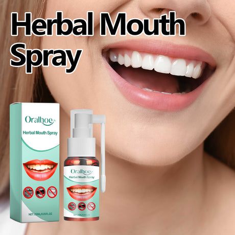 Herbal Mouth Spray, Refreshing Breath Repair Swollen Gums Relieve Oral Ulcer Yang Portable Spray - V.I.P Digital Presence