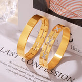 18K Gold-Plated Czech Diamond Bracelet - V.I.P Digital Presence